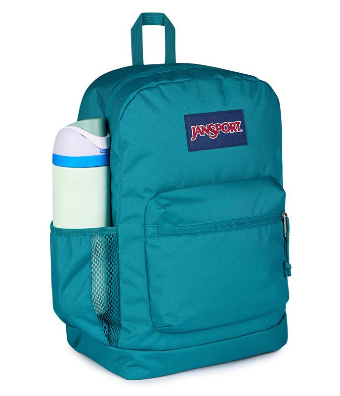 JanSport Cross Town Plus Backpack - Emerald Pool