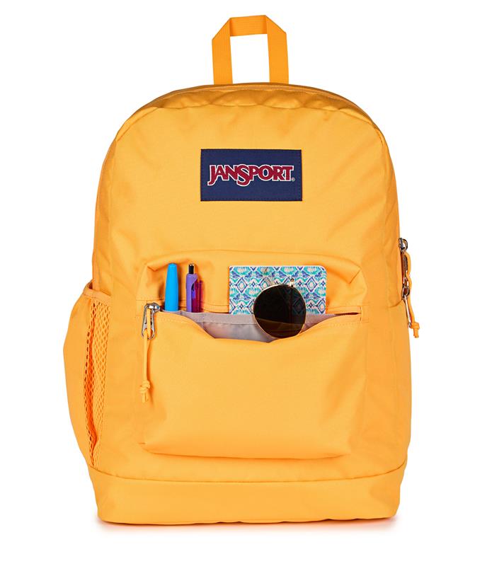 JanSport Cross Town Plus Backpack - Orange Soda