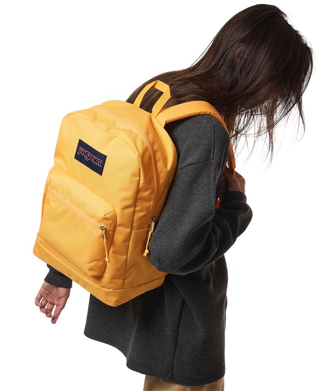JanSport Cross Town Plus Backpack - Orange Soda