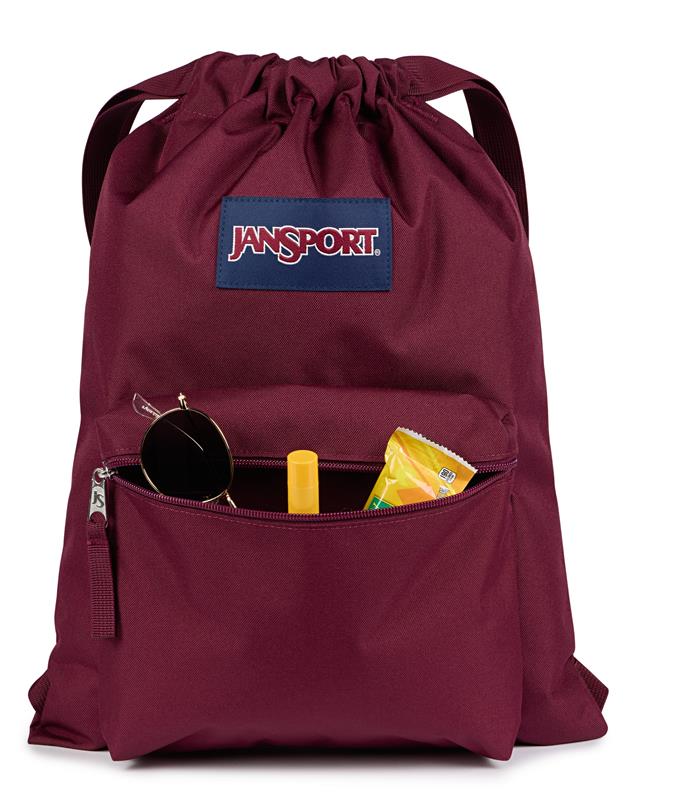 Sac à soulier Jansport Draw Sack - Rouge cerise
