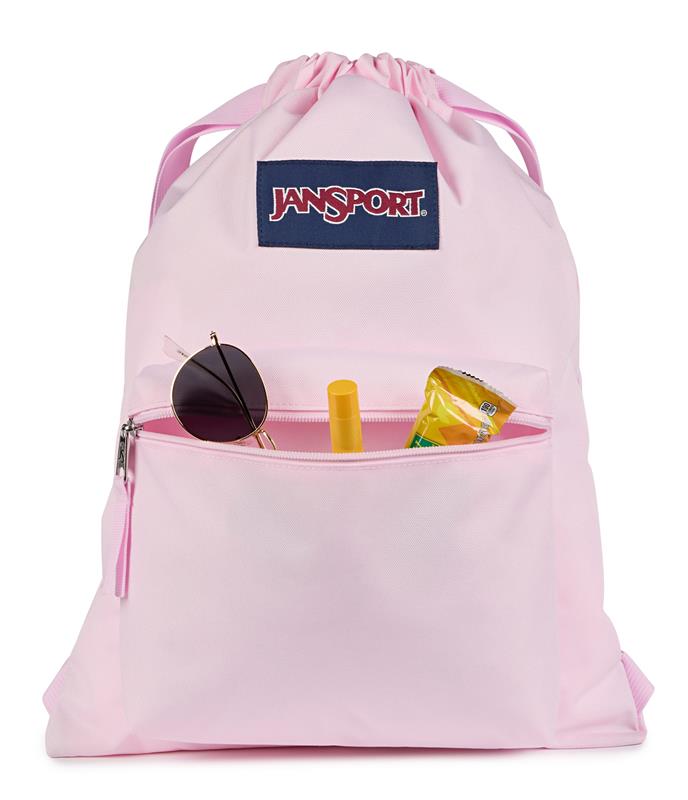 Sac à soulier Jansport Draw Sack - Rose glacé