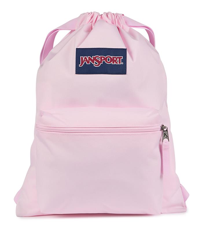Sac à soulier Jansport Draw Sack - Rose glacé