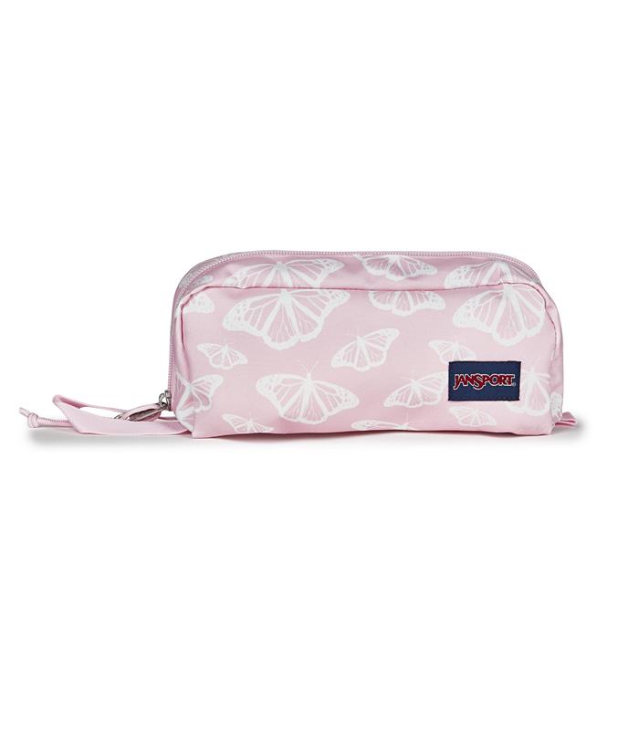 JanSport Perfect Pouch Pencil Case - Flutter by Pink