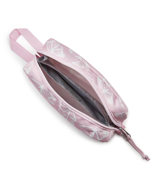JanSport Perfect Pouch Pencil Case - Flutter by Pink