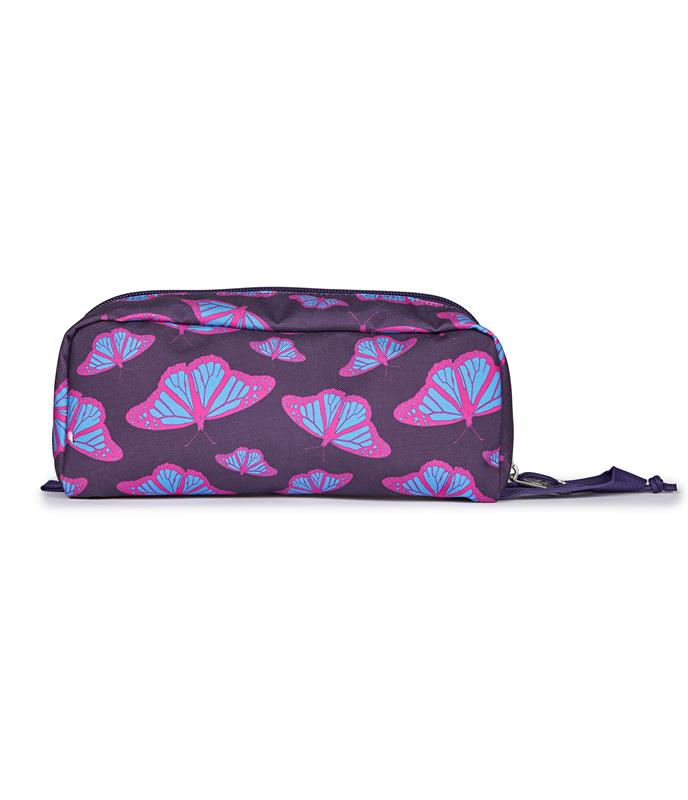 JanSport Perfect Pouch Pencil Case - Flutter by Purple