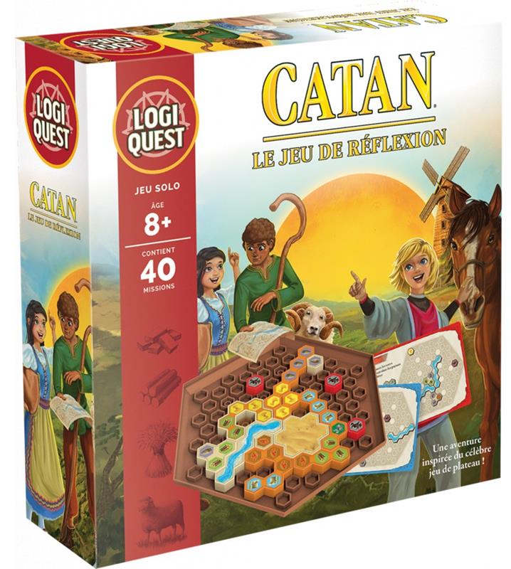 Logiquest : Catan - Le jeu de réflexion