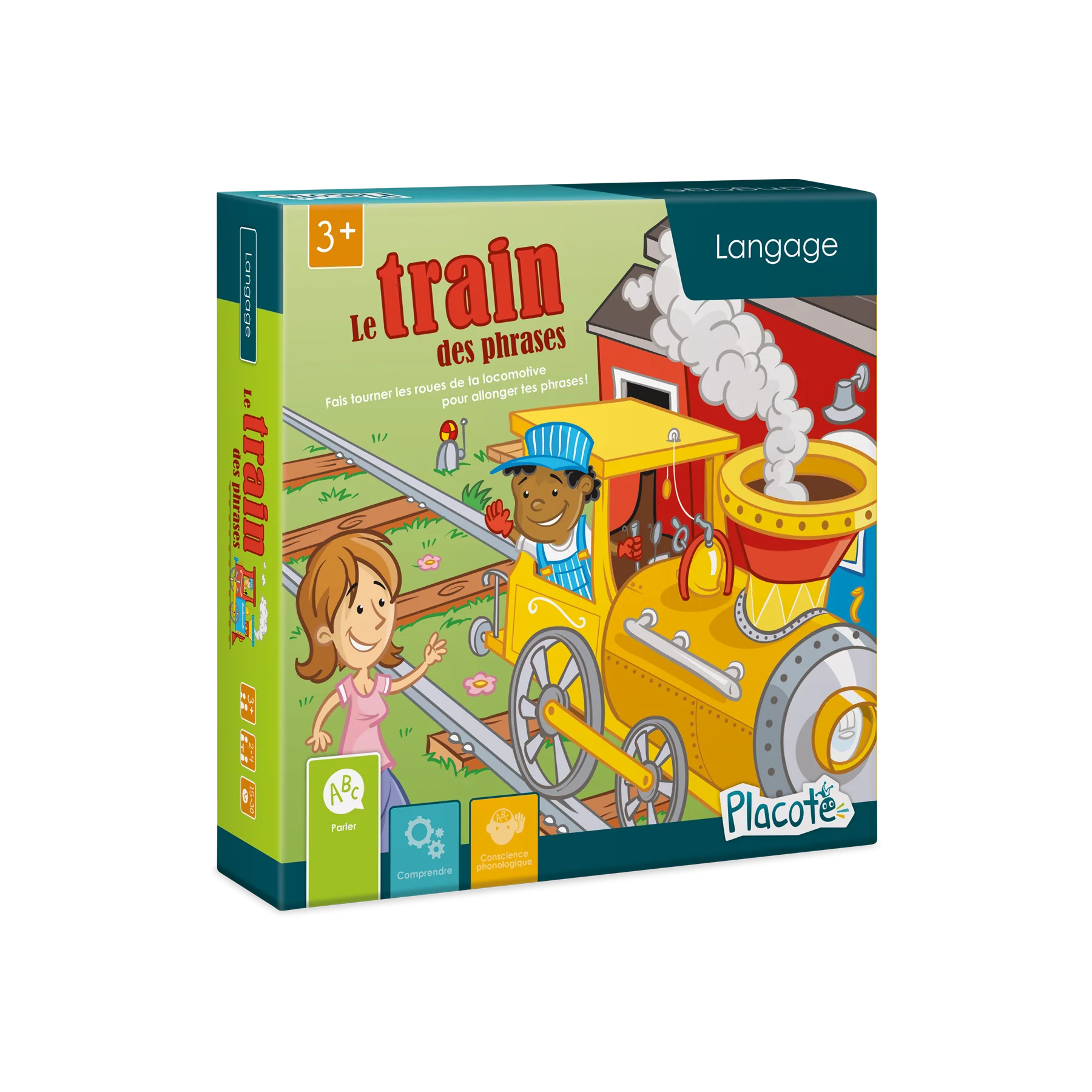 Placote - Le train des phrases