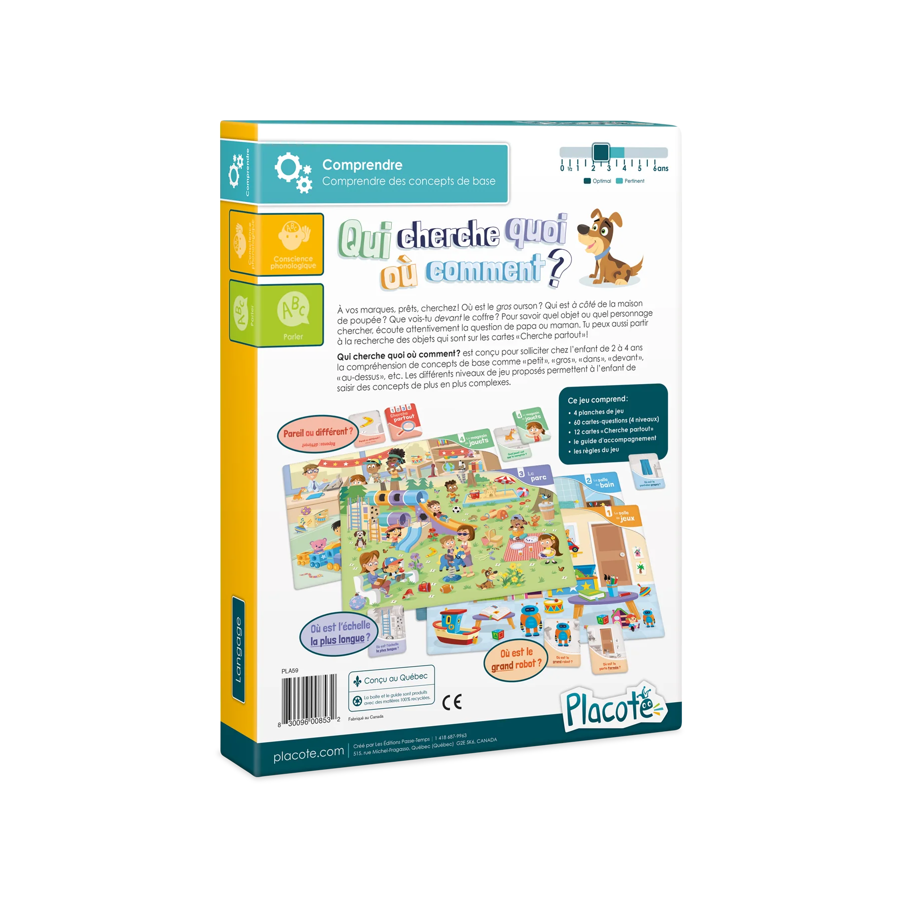 Placote - Qui cherche quoi où comment ?