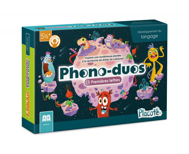 Placote - Phono-duos: Premières lettres