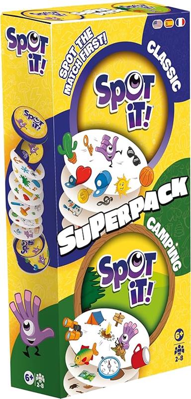Spot it ! - Super pack : classique + camping