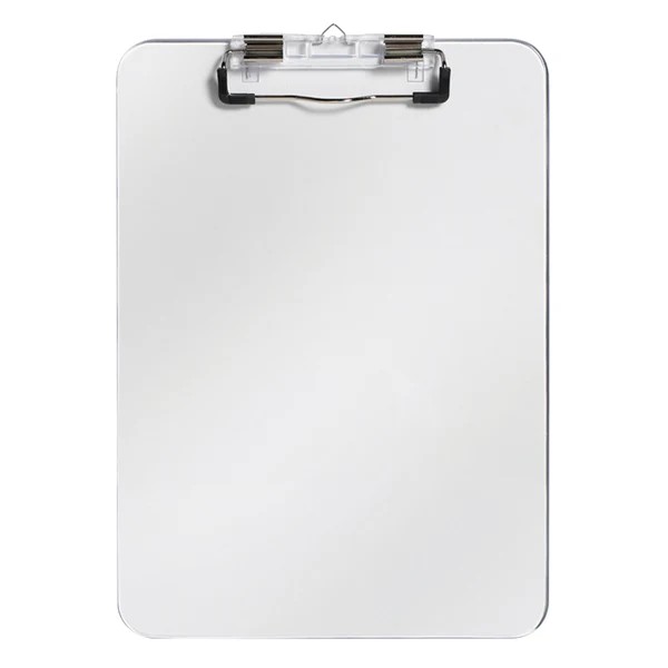 Clear Clipboard with Pen Holder