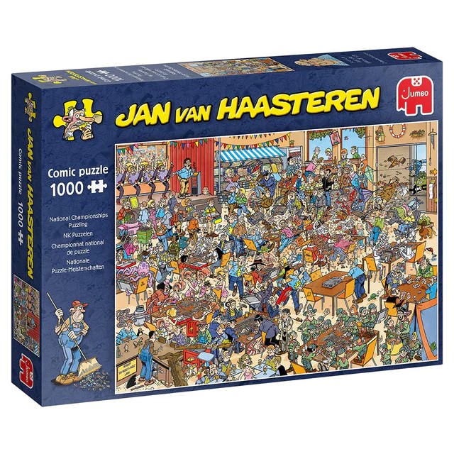 Casse-tête Jan Van Haasteren - Championnat national de puzzle - 1000 pièces