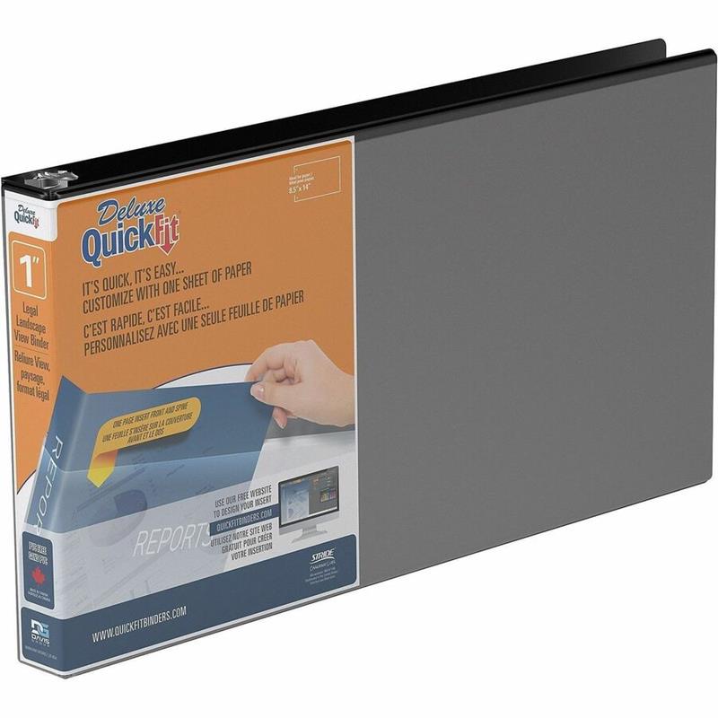 Image Reliure de présentation format légal Deluxe QuickFit®