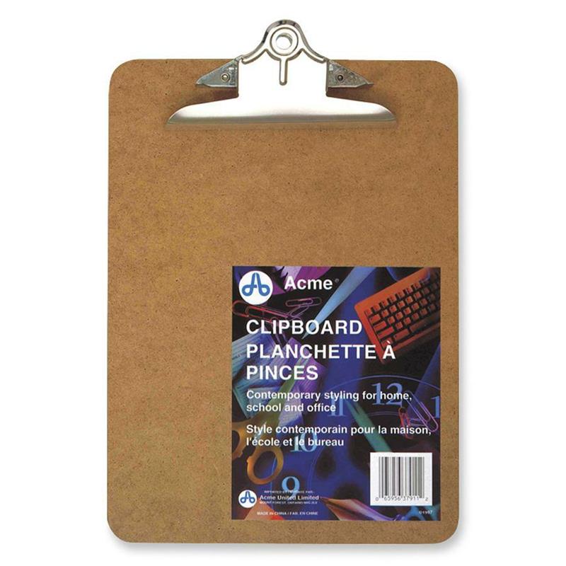 Image Planchette à pince en masonite KleenEarth®