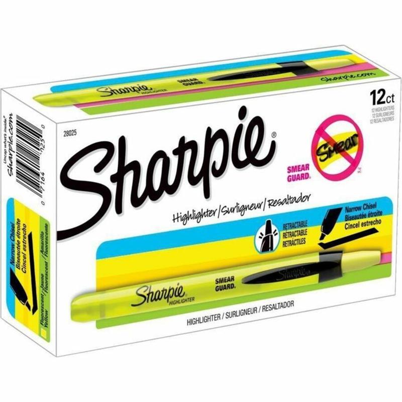 Image Retractable Highlighter