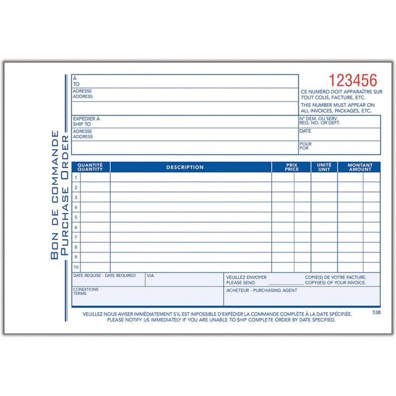 Image Livret de bons de commande
