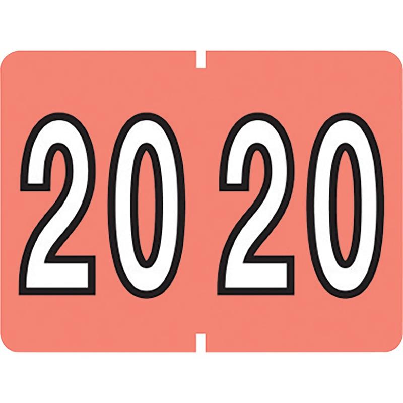 Image End Tab Year Filing Labels