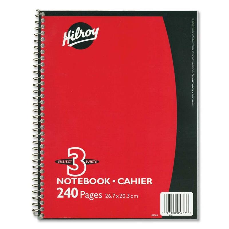 Image Cahier à reliure spirale