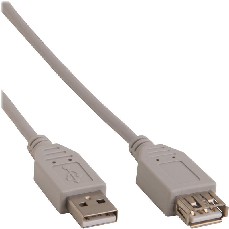 Image Câble USB A mâle/ A PCB extension femelle