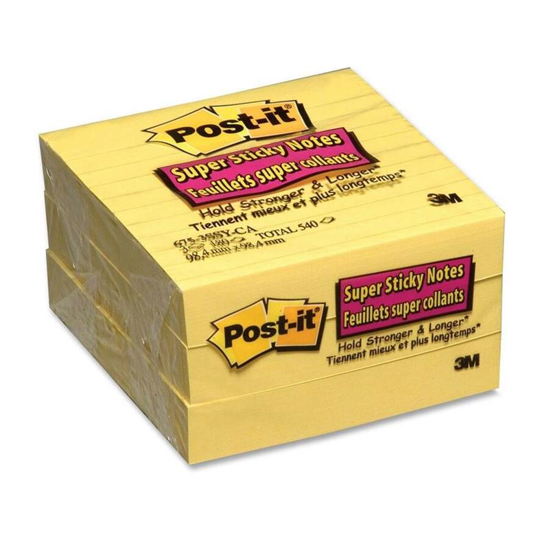 Image Feuillets super collants Post-it®