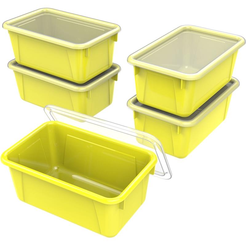 Image Small Cubby Bin with Cover