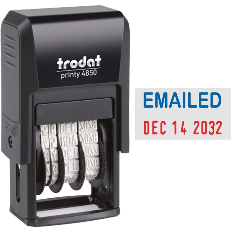 Image Dateur de poche à encrage automatique Printy Dater 4850L