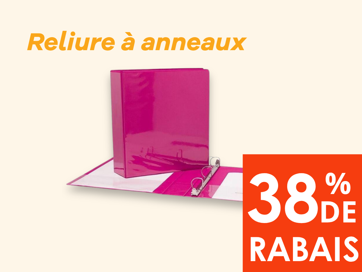 Reliure à anneaux