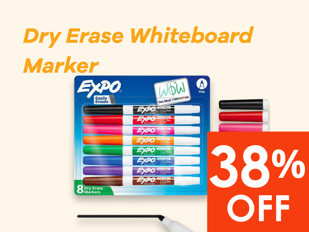 Expo® Low Odour Dry Erase Whiteboard Marker