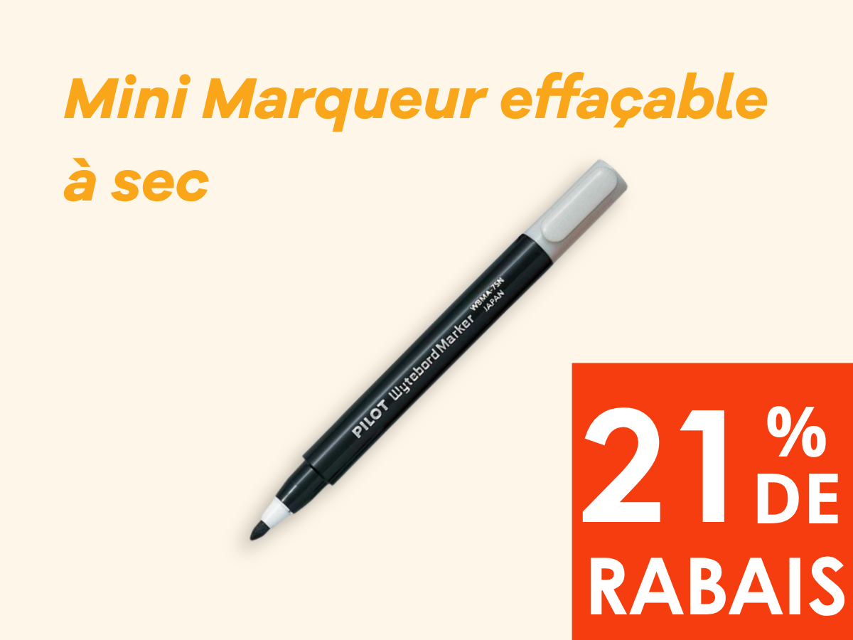 Mini Marqueur effaçable à sec