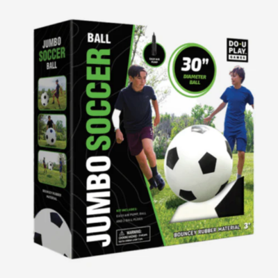 Ballon de soccer géant