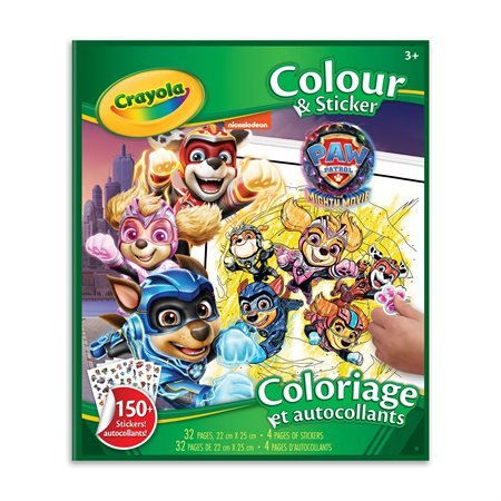 Coloriage et autocollants - Pat' Patrouille