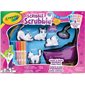 Ensemble baignoire et animaux Scribble Scrubbie