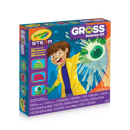 Coffret Crayola – Laboratoire de Sciences Dégoûtantes