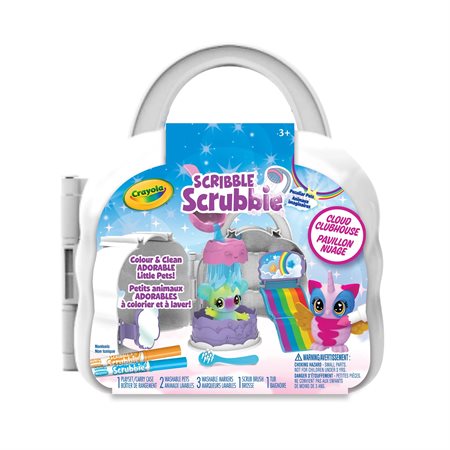 Crayola Scribble Scrubbie Pets – Coffret pavillon nuage