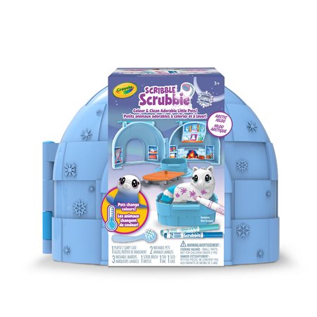 Crayola Scribble Scrubbie Pets – Igloo Arctique
