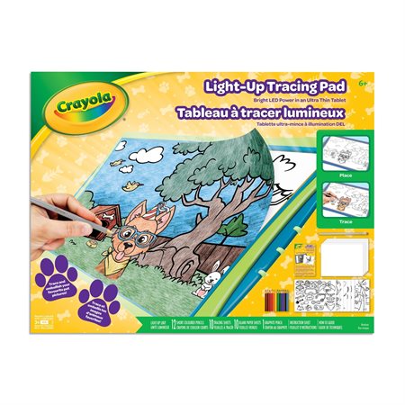 Tablette lumineuse pour tracer Crayola