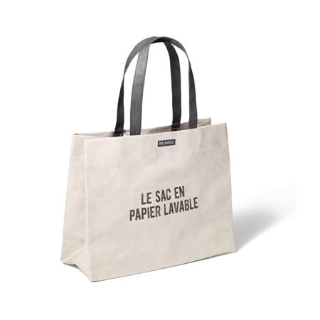 RICARDO GREY PAPER BAG