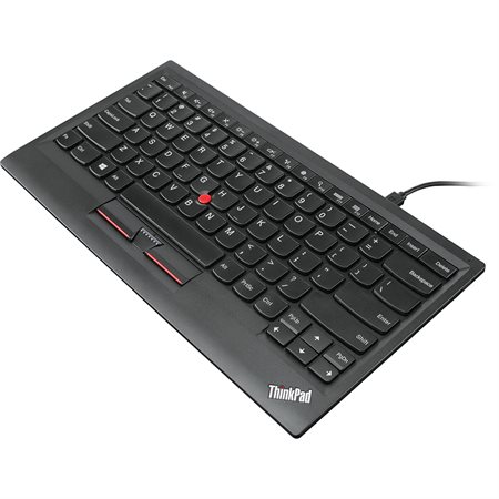 Clavier compact USB ThinkPad avec pavé TrackPoint clavier anglais