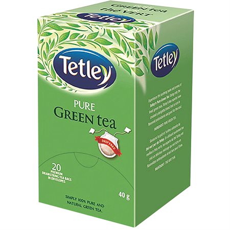 Thé Tetley Thé vert