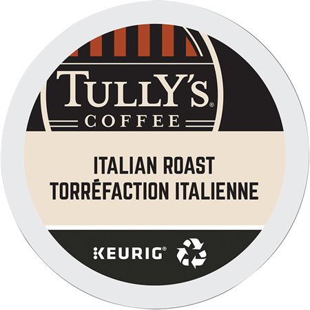 Café Tully's Italien, torréfaction noire