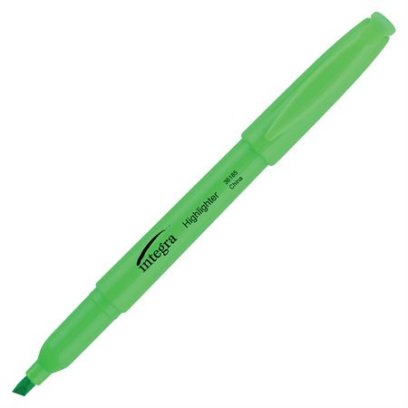 Integra Highlighters Box of 12 green