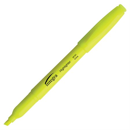 Integra Highlighters Box of 12 yellow