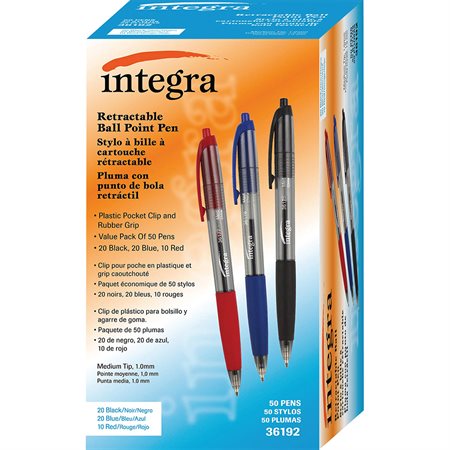 Retractable Ballpoint Pens