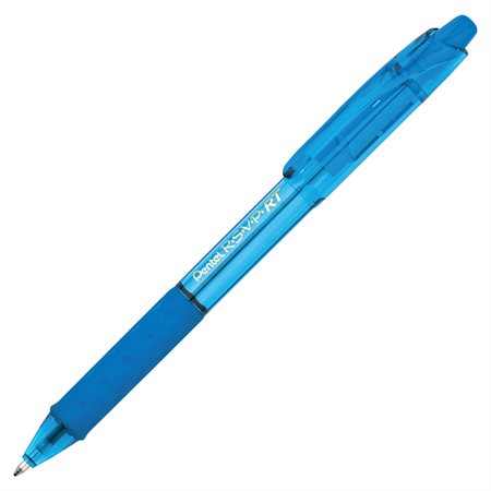 Stylo à bille rétractable R.S.V.P.® 1,0 mm. À l'unité bleu ciel