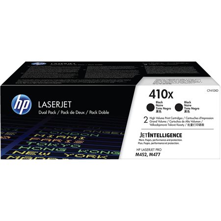 Cartouches de toner à haut rendement HP 410X