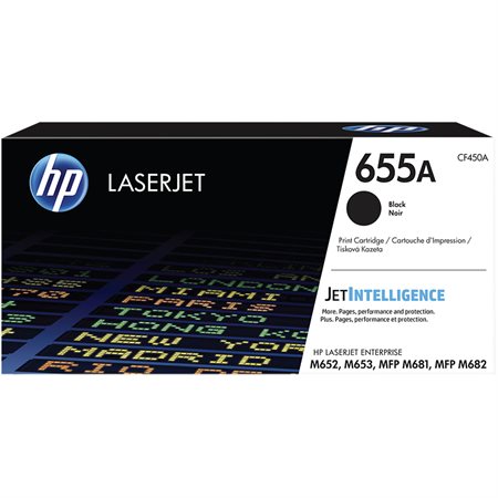 Cartouche de toner HP 655A noir