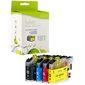Compatible Ink Jet Cartridge (Alternative to Brother LC61) Package of 4 black, cyan, magenta and yellow Compatible Ink Jet Cartridge (Alternative to Brother LC61) Package of 4 black, cyan, magenta and yellow
