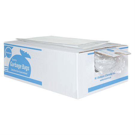 2900 Series Industrial Garbage Bags  Extra-strong 26 x 36” transparent (125)