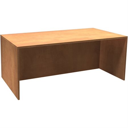 Rectangular Desk Shell 71 x 35-1 / 2 in. sugar maple