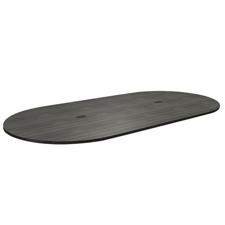 Expandable Racetrack Table Table top grey dusk